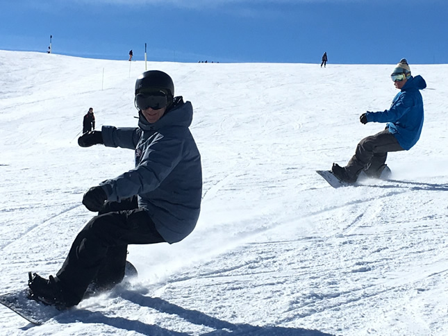 Snow Board Instructors Val Disere