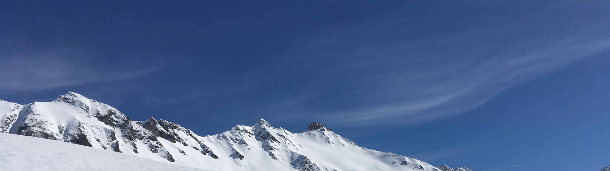 Off Piste Back Country Boarding French Alps