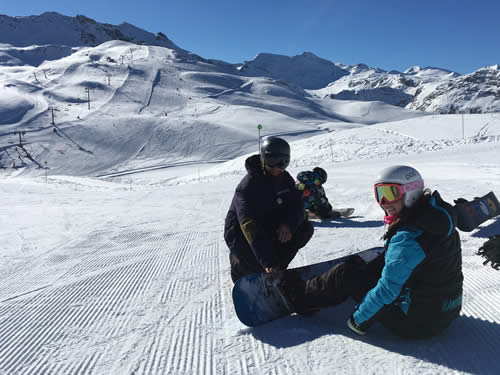 Private Snowboarding Lessons in Val d'Isere