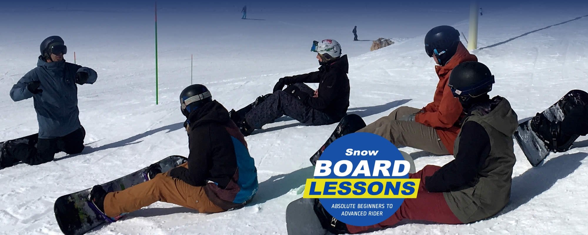 Snow Board Lessons at Val d'Isere in the French Alps